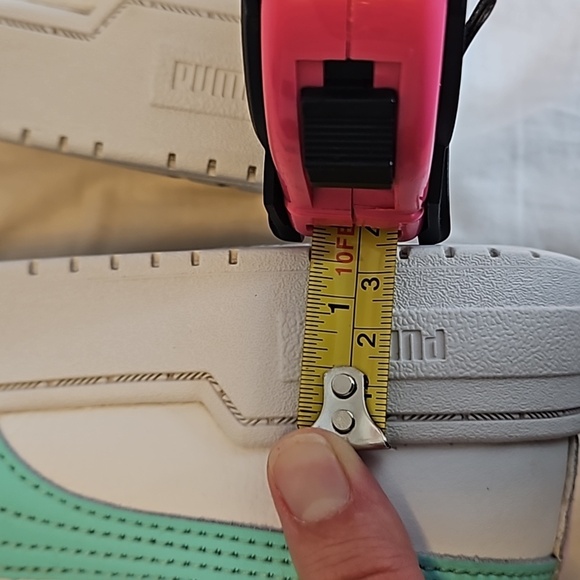 PUMA CA Pro Jr Block - White Vivid Violet Sneakers Size 5.5 - Picture 12 of 12